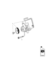 Dodge Sprinter 2500 Power Steering Pump Diagram - 68012236AA