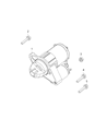Ram Starter Motor Diagram - 68084005AA