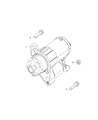 Jeep Compass Starter Motor Diagram - 56029712AB