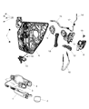 2020 Chrysler 300 Door Handle Diagram - 1RH65VCDAD