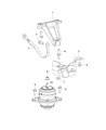 Dodge Viper Engine Mount Diagram - 5038658AA