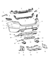 Dodge Dart Tail Pipe Diagram - 68093028AA