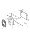 Dodge Sprinter 3500 A/C Condenser Diagram - 5104114AA