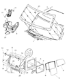 Jeep Commander Windshield Diagram - 68025277AA