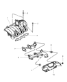 Jeep Commander Exhaust Manifold Diagram - 53013691AA