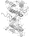 Dodge Ram 3500 Evaporator Diagram - 5140726AB