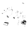 2022 Dodge Challenger Car Speakers Diagram - 5091043AE
