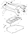 2020 Jeep Grand Cherokee Weather Strip Diagram - 68084597AB