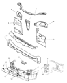 1999 Dodge Neon Grille Diagram - 4741499
