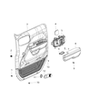 Jeep Gladiator Armrest Diagram - 6RL55CV5AC