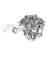 Jeep Alternator Diagram - 4801835AD