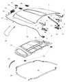 Dodge Durango Hood Hinge Diagram - 55369563AD