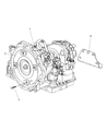 Chrysler Transfer Case Seal Diagram - 4897863AG
