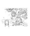 2006 Chrysler 300 Engine Mount Diagram - 4578194AC