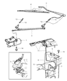 Dodge Wiper Pulse Module Diagram - 56021564AB