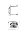 Chrysler 300 A/C Switch Diagram - 56054884AC