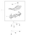 2020 Ram 3500 Transmission Mount Diagram - 68233765AC