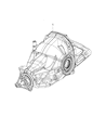 Dodge Challenger Differential Diagram - 68041031AA