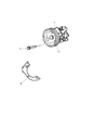 Jeep Commander Power Steering Pump Diagram - 52089883AD