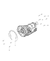 2020 Dodge Challenger Transfer Case Cover Diagram - 5038775AA