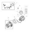 Chrysler LeBaron A/C Clutch Diagram - 4723014