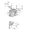 Dodge Journey Engine Mount Diagram - 68081449AA