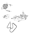 Dodge Durango Alternator Diagram - 56028697AA