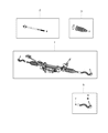 Jeep Drag Link Diagram - 68424439AA