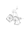 Ram Horn Diagram - 68290864AC