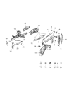 Jeep Compass Fender Diagram - 68243850AA