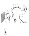 Dodge Journey A/C Hose Diagram - 68247737AE