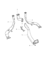 2020 Jeep Cherokee Air Duct Diagram - 68103280AB