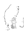 2020 Chrysler Voyager Washer Reservoir Diagram - 68321418AA