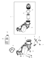 Chrysler Drain Plug Diagram - 68148347AA