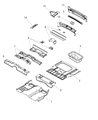 Dodge Journey Axle Beam Diagram - 5067952AD