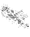 Dodge Dart Center Console Base Diagram - 1ZV18DX9AB