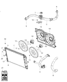 Chrysler Radiator Hose Diagram - 5058998AF