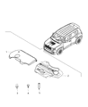 Jeep Renegade Engine Cover Diagram - 68491180AA