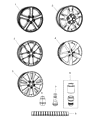 Jeep Grand Cherokee Spare Wheel Diagram - 1SZ68DD5AA