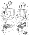 2004 Jeep Grand Cherokee Seat Cushion Diagram - YL921DVAA