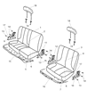 Ram 3500 Armrest Diagram - 1NN59DK2AA