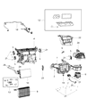 2018 Dodge Charger Evaporator Diagram - 68385097AA