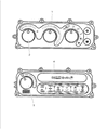 Chrysler 300M A/C Switch Diagram - 5011272AA