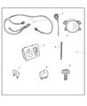 Dodge Charger Fog Light Diagram - 82209665