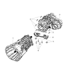 Jeep Gladiator Engine Mount Diagram - 68432739AB