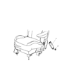 2005 Chrysler Pacifica Seat Belt Diagram - TS901DVAE