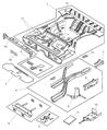 1998 Dodge Neon Exhaust Hanger Diagram - 4655828