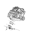 Dodge Ram 1500 Engine Mount Diagram - 52020606AB