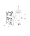 Ram 1500 Body Control Module Diagram - 68444252AD