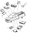 Ram 1500 Body Control Module Diagram - 4692251AG